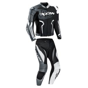 Kombinéza na motorku IXON Falcon černo-šedo-bílá
