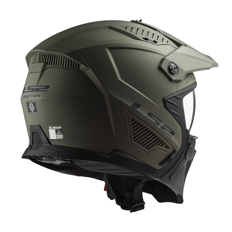 Motorradhelm LS2 OF606 Drifter Solid matt sand