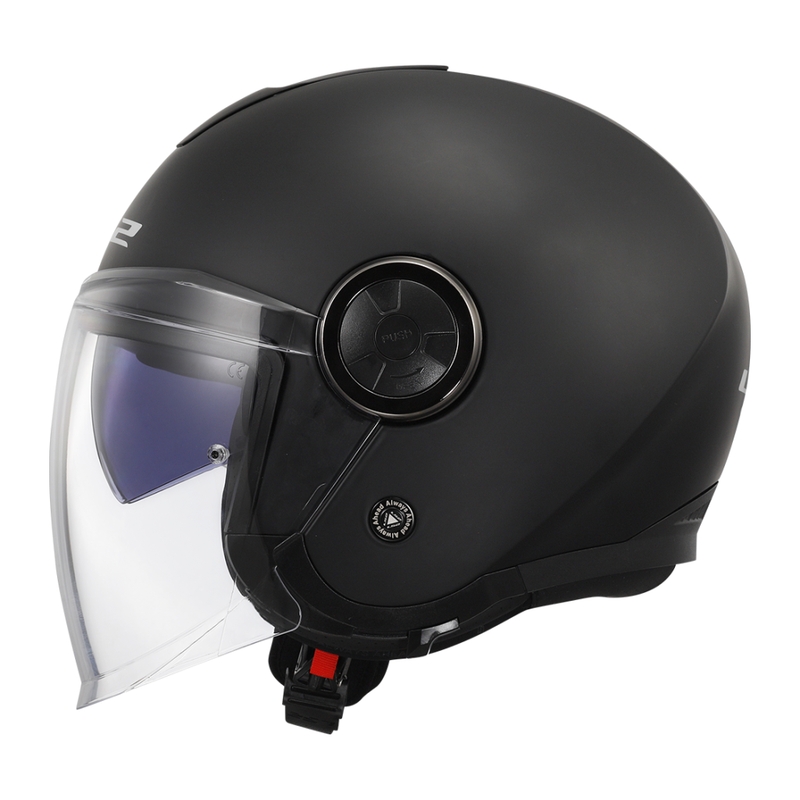Offener Motorradhelm LS2 OF620 Classy Solid mattschwarz