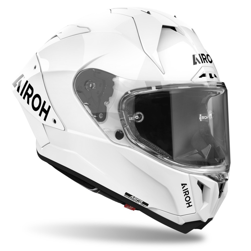 Airoh GP800 FIM Carbon Integralhelm Motorrad weiß