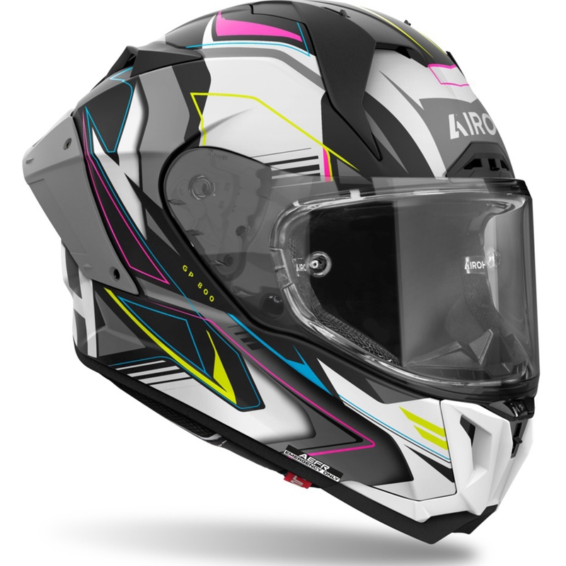 Airoh GP800 Must Integralhelm für Motorradfahrer matt mehrfarbig