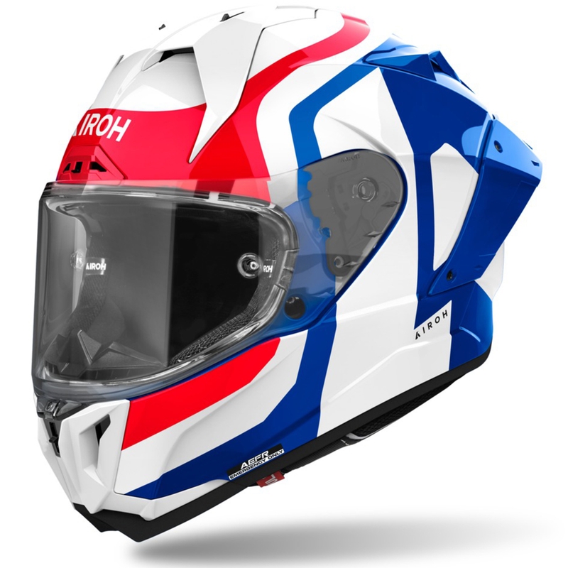 Airoh GP800 Competition Integralhelm Motorrad blau-rot