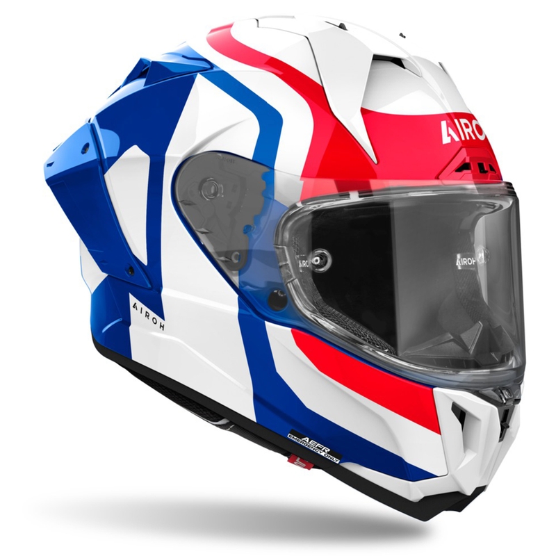 Airoh GP800 Competition Integralhelm Motorrad blau-rot