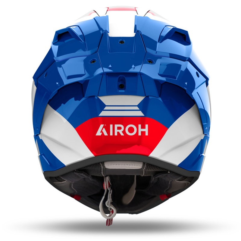 Airoh GP800 Competition Integralhelm Motorrad blau-rot