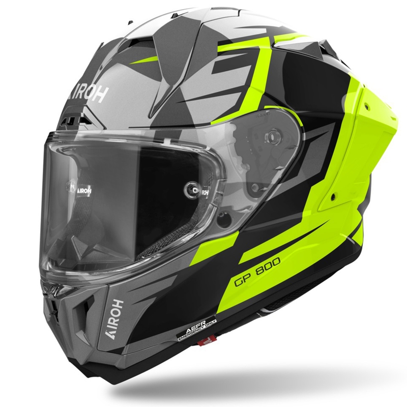Airoh GP800 Master Integral-Motorradhelm gelb