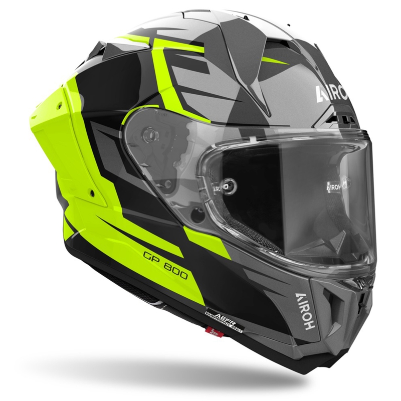Airoh GP800 Master Integral-Motorradhelm gelb