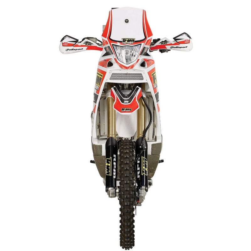 Handguard POLISPORT EVOLUTION INTEGRAL with mounting kit (?22 mm) rot CR 04