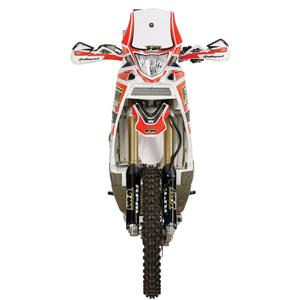Handguard POLISPORT EVOLUTION INTEGRAL 8305100026 with mounting kit (?22 mm) weiß