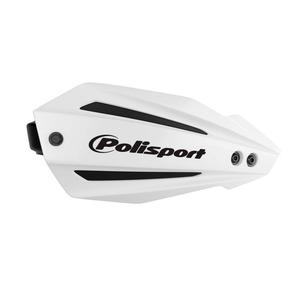 Handguard POLISPORT BULLIT FWA 8308600002 mit Montagesatz universal White