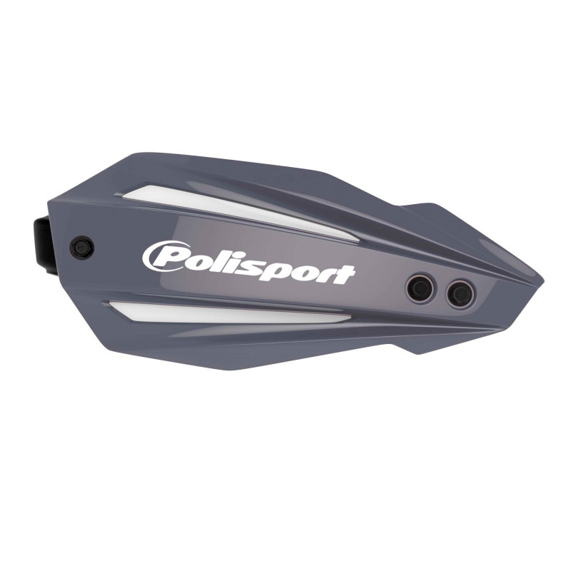 Handguard POLISPORT BULLIT FWA mit Montagesatz universal Nardo Grey