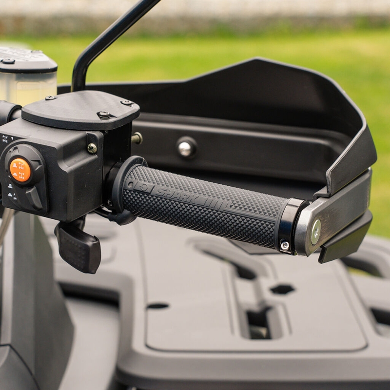 SHARK Lock-On beheizte ATV-Griffe mit integrierten Bedienelementen + Daumenwärmer