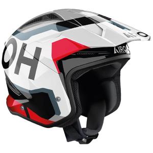 Trial-Motorradhelm Airoh TRR 2 Jupiter rot