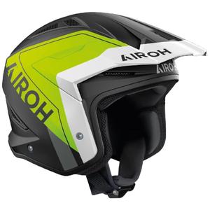 Trial-Motorradhelm Airoh TRR 2 Hunt mattgelb