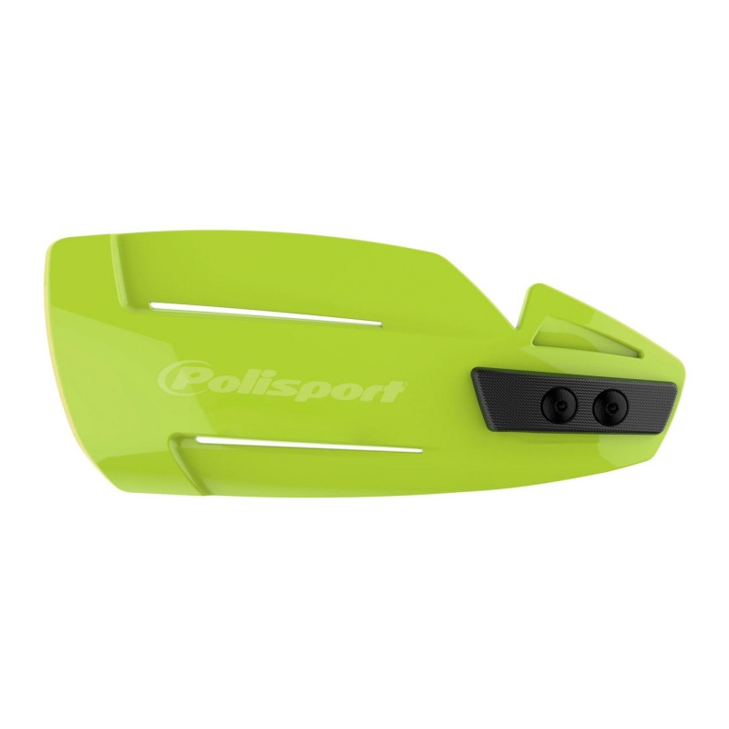 Handguard POLISPORT HAMMER mit universal Plastik- Monatgesatz Flo Yellow