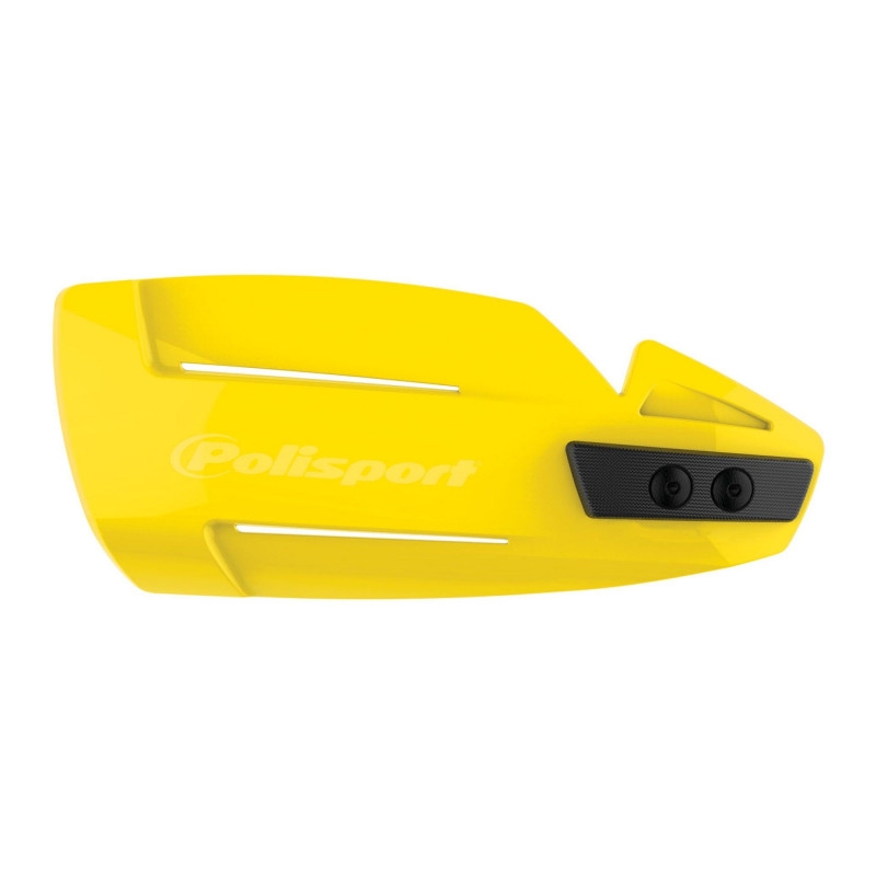 Handguard POLISPORT HAMMER mit universal Plastik- Monatgesatz gelb