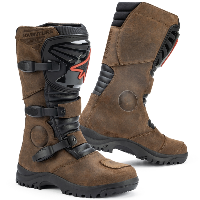 Motorradstiefel Stylmartin Overlander WP braun