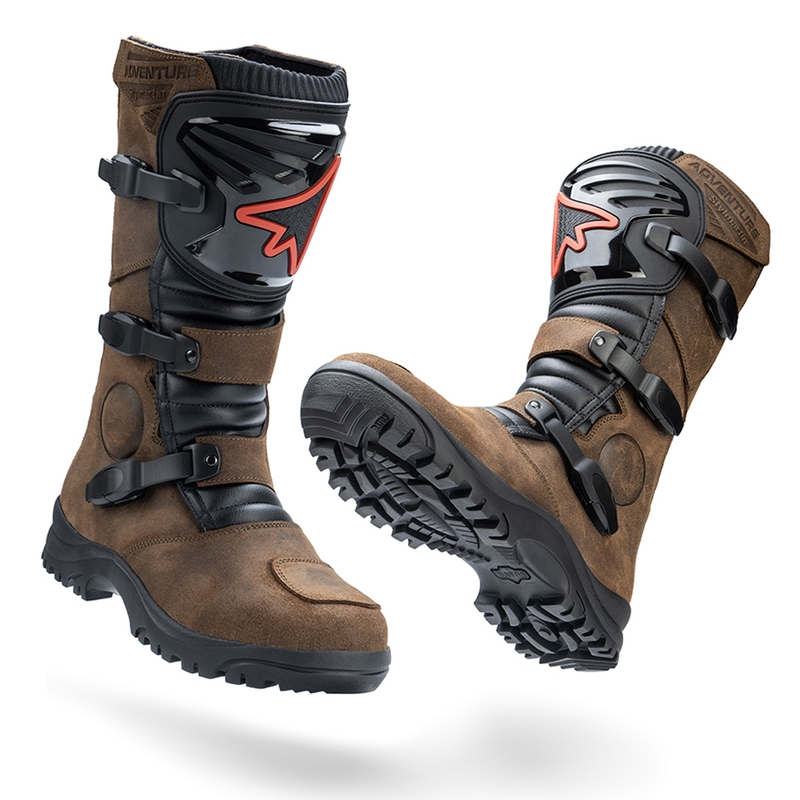 Motorradstiefel Stylmartin Overlander WP braun