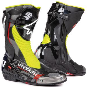 Stylmartin Stealth Evo Air Motorradstiefel schwarz-fluogelb