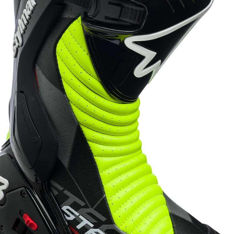 Stylmartin Stealth Evo Air Motorradstiefel schwarz-fluogelb