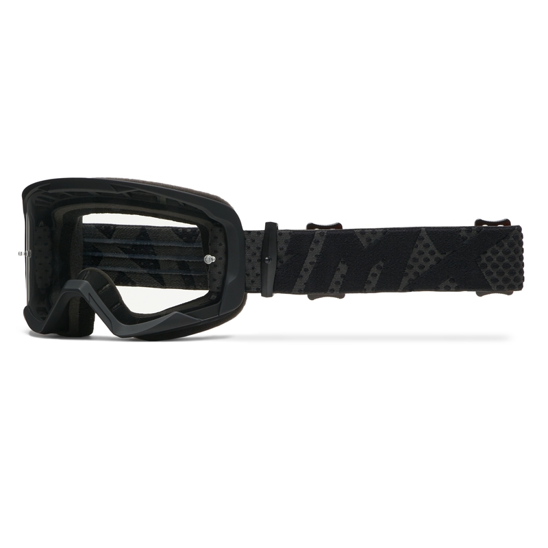 Motocrossbrille iMX Endurance Flip schwarz-schwarz mit Iridium-Plexiglas