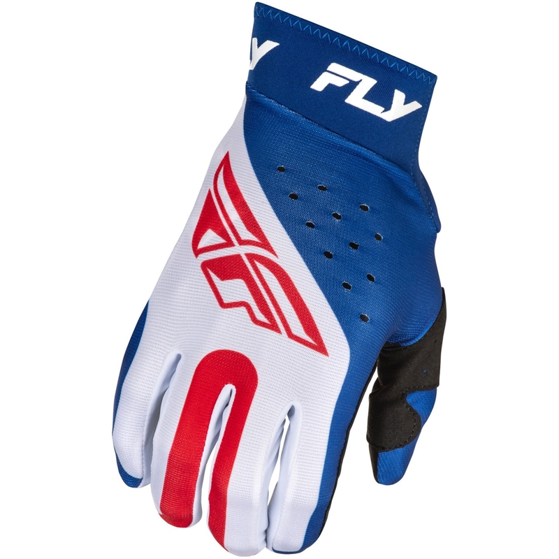 FLY Racing ProLite Motocrosshandschuhe rot-weiss-blau