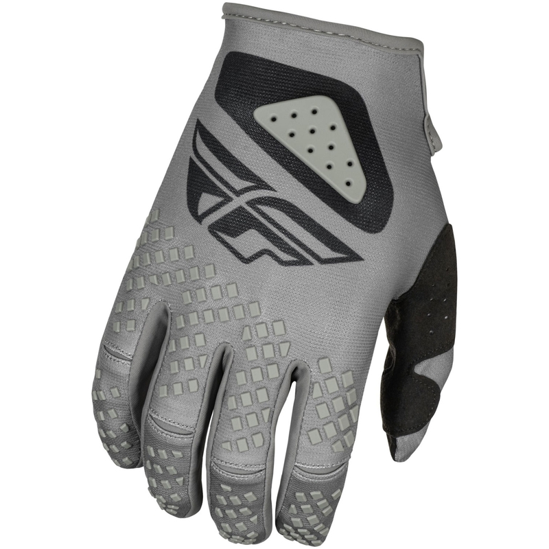 Motocrosshandschuhe FLY Racing Kinetic Sym grau-schwarz