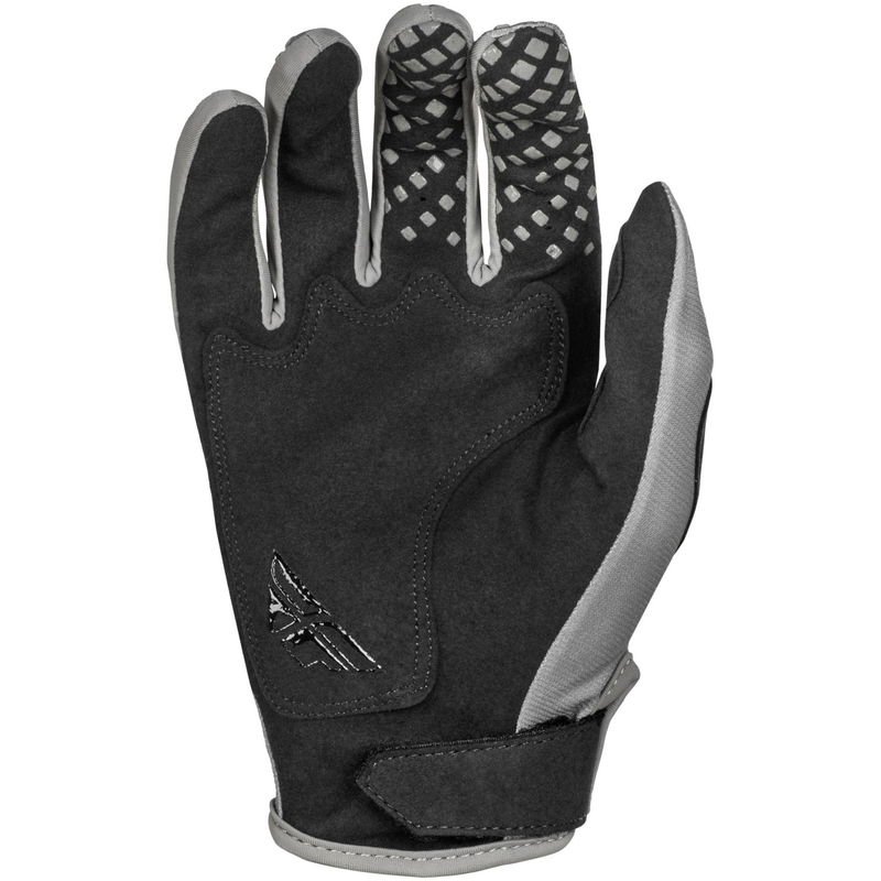 Motocrosshandschuhe FLY Racing Kinetic Sym grau-schwarz