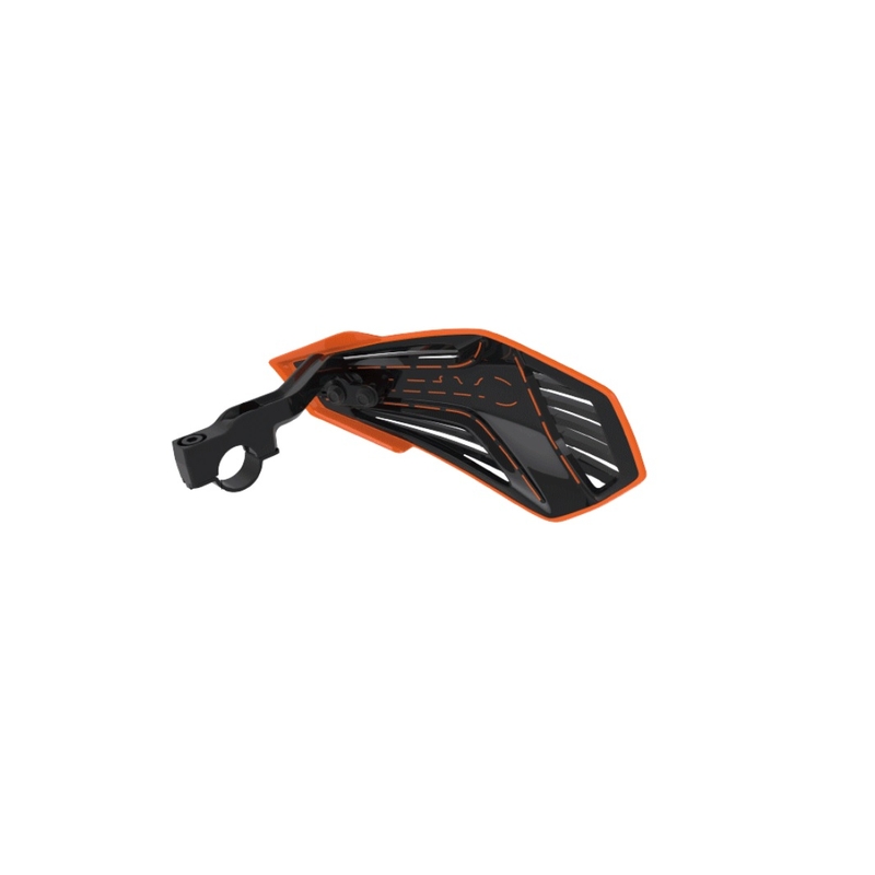 Handguard POLISPORT MX AIR with universal handlebar mounting kit ORK-16 / White Ausverkauf