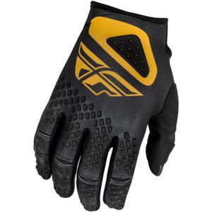 FLY Racing Kinetic Center Motocrosshandschuhe schwarz-gold