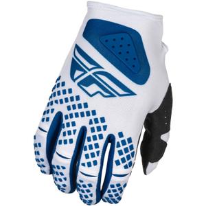 Motocrosshandschuhe FLY Racing Kinetic Center weiß-blau
