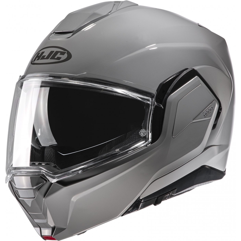HJC i100 Solid Motorrad Klapphelm hellgrau