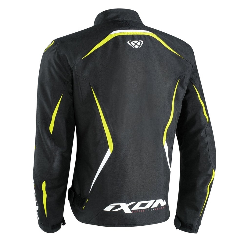 Motorradjacke IXON Sprinter schwarz-gelb Ausverkauf