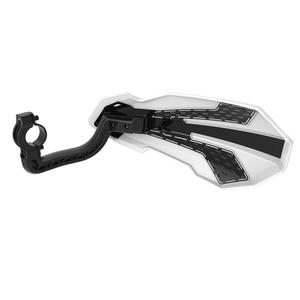 Handguard POLISPORT MX FLOW 8308200002 with mounting system white/black