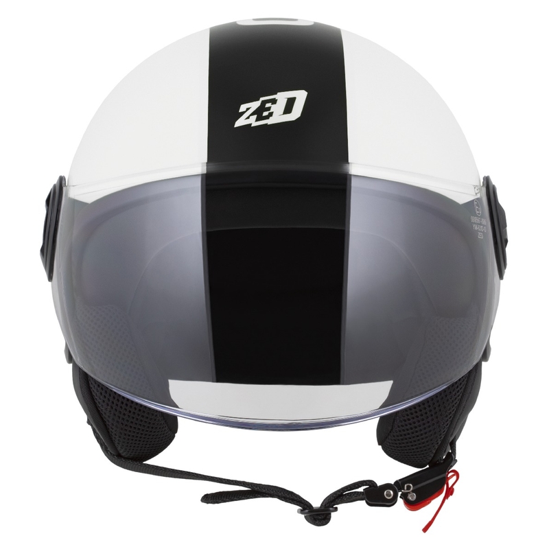 Jethelm ZED C35 weiß-schwarz