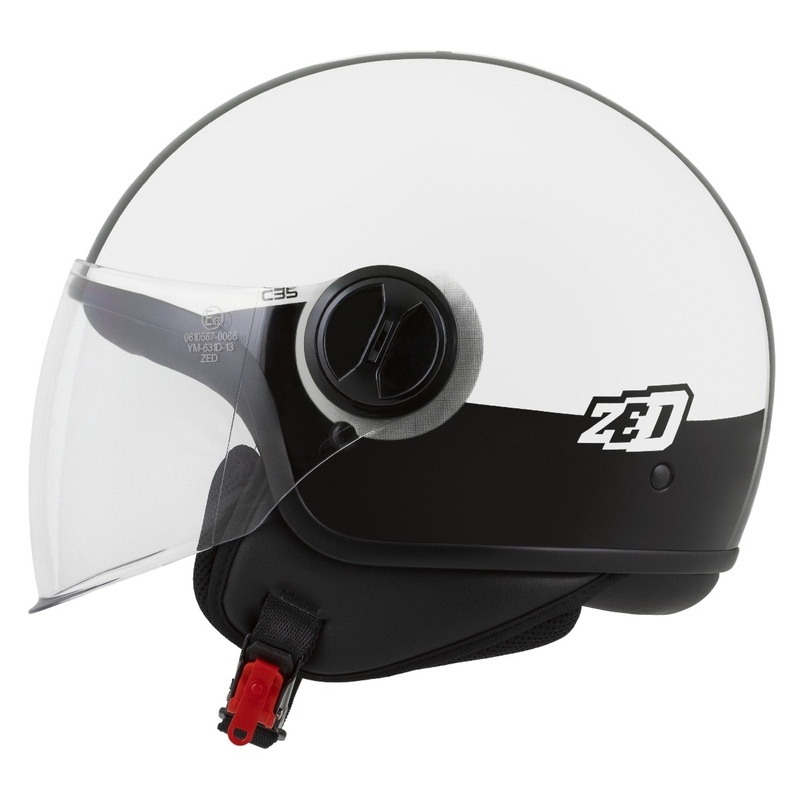 Jethelm ZED C35 weiß-schwarz