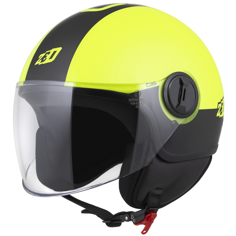 Jethelm ZED C35 neongelb-schwarz