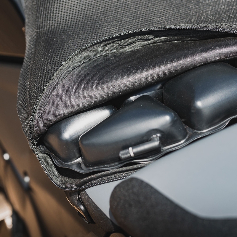 Oxford Air Seat Adventure und Touring aufblasbares Sitzpolster schwarz