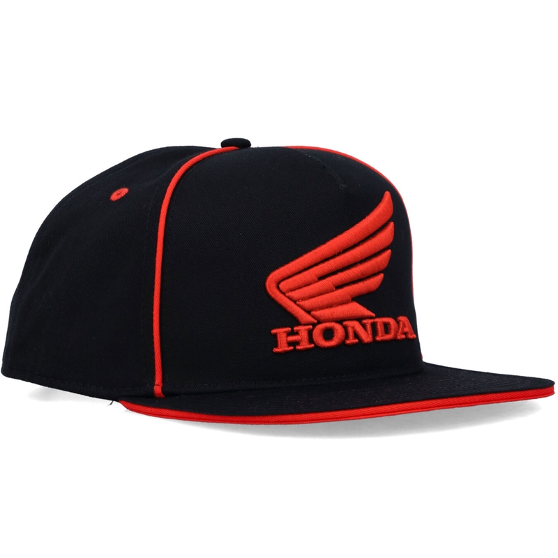 Honda FLAT CAP schwarze Kappe