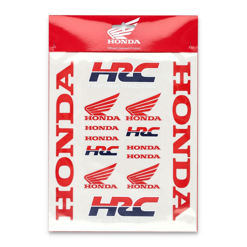 Aufkleber Honda HRC BIG STICKERS SET mehrfarbig