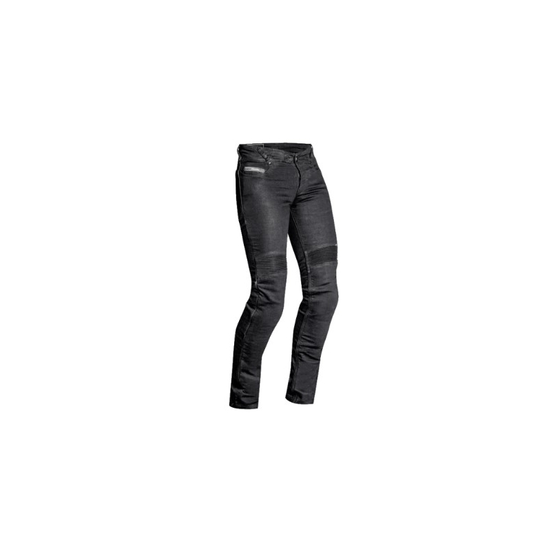 IXON Denerys Schwarze Motorradjeans für Frauen