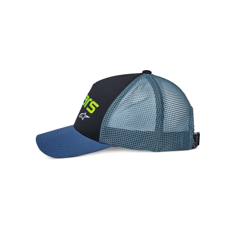 Alpinestars Vital Trucker Kappe schwarz-blau-grün