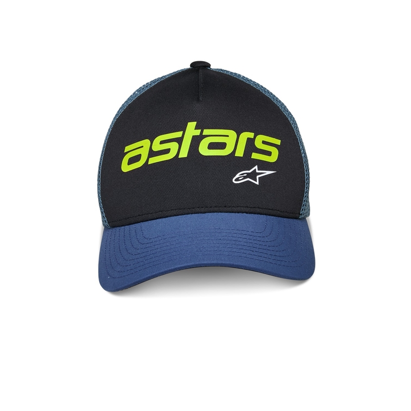 Alpinestars Vital Trucker Kappe schwarz-blau-grün