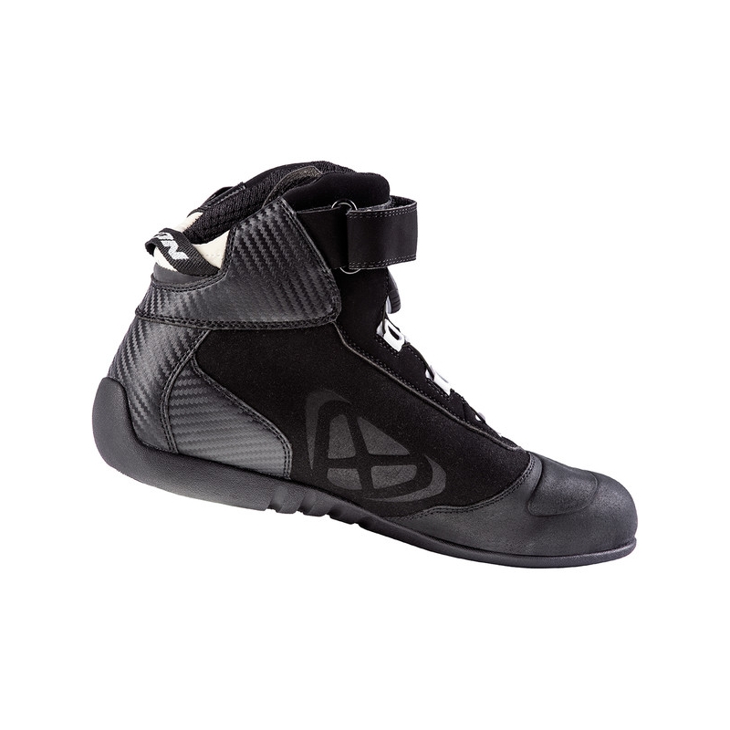 Motorradstiefel IXON Soldier EVO schwarz und weiß