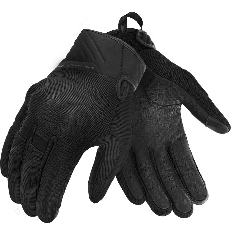 Shima Sonic Motorradhandschuhe schwarz