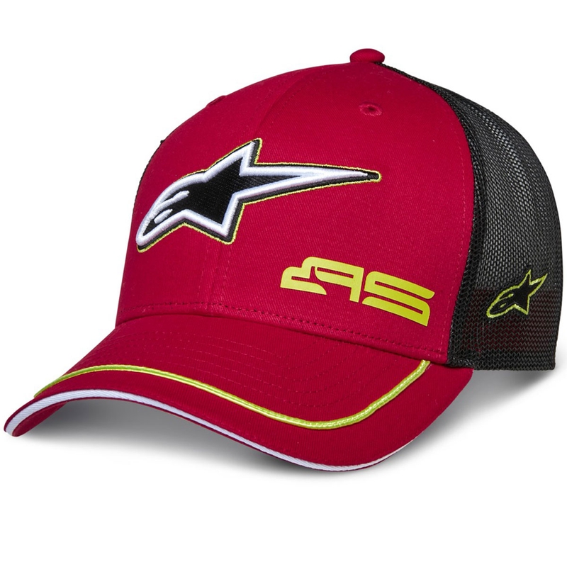 Alpinestars Exceed Trucker Cap rot-schwarz