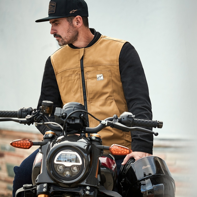 Alpinestars Tech-Air®3 V2 Canvas-System Airbagweste schwarz