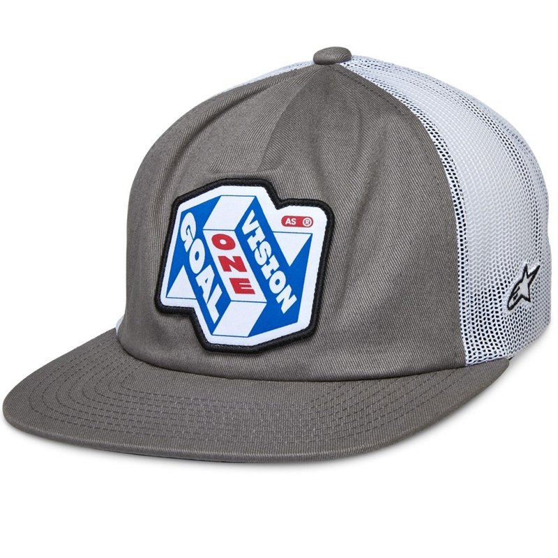 Alpinestars That Way Trucker Cap grau-weiß