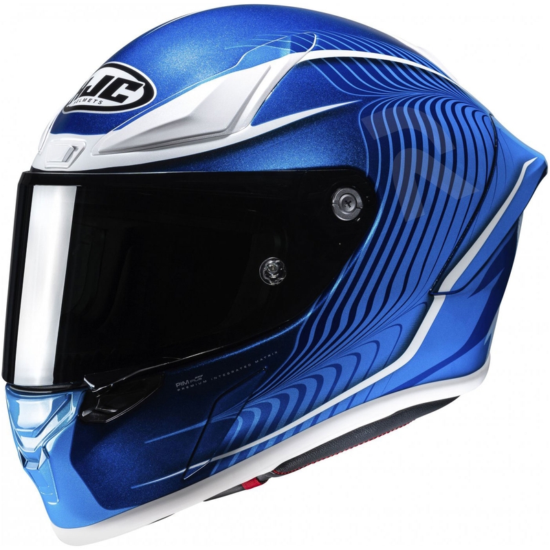 HJC RPHA 1 Lovis MC2 Integralhelm Motorrad blau-weiß-schwarz