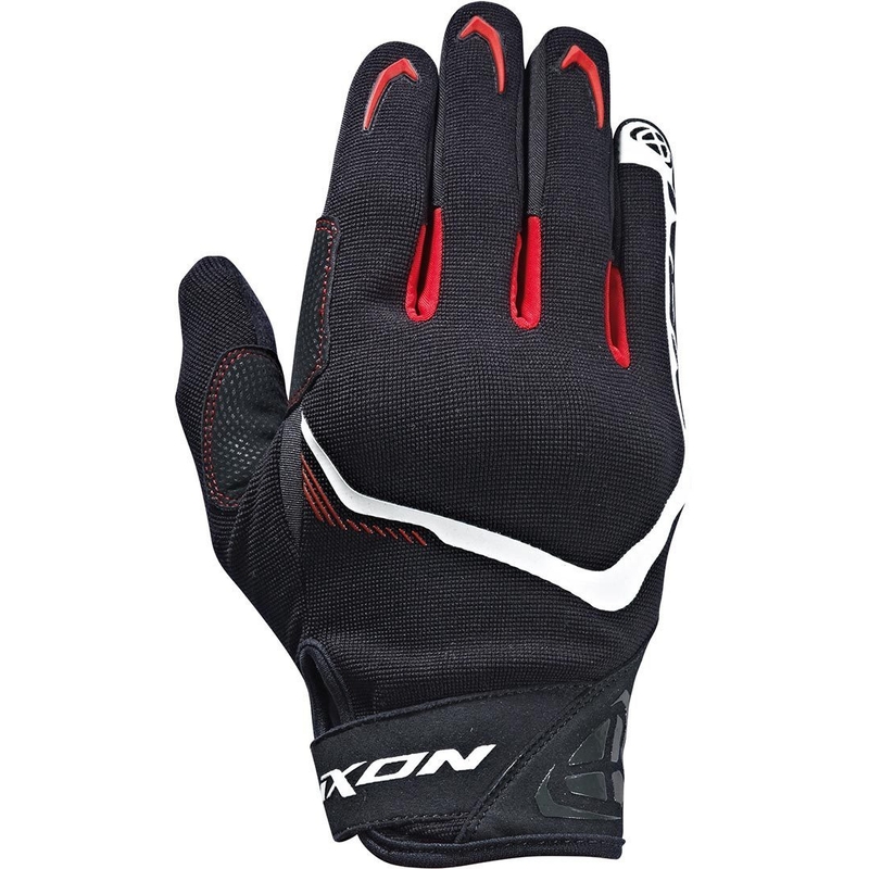 Herrenhandschuhe IXON RS Lift 2.0 schwarz-weiß-rot Ausverkauf