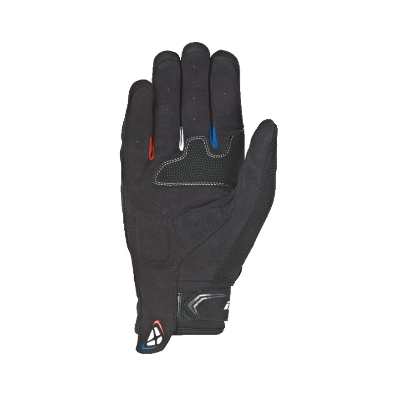 Herren Handschuhe IXON RS Lift 2.0 schwarz-blau-weiß-rot